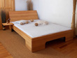 Naturmöbel-Bett PIANO aus massiver Bio-Erle